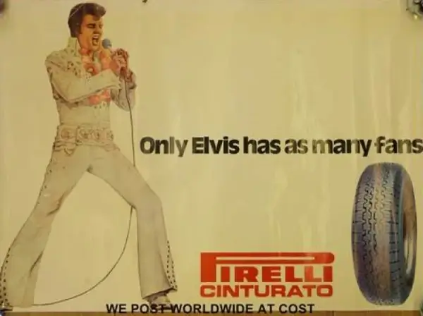 Click to enlarge Collezione Classic Tires Elvis Advert